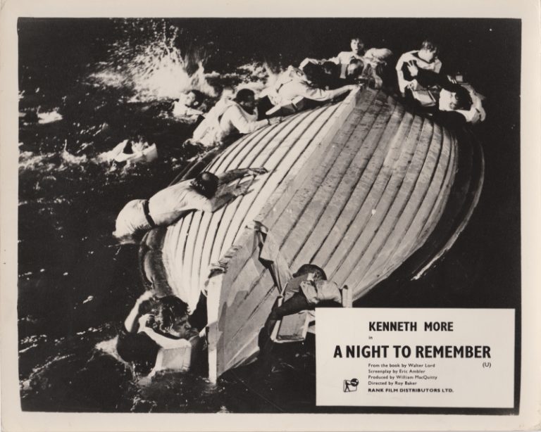 A Night To Remember 1958 Cinema Lobby Cards