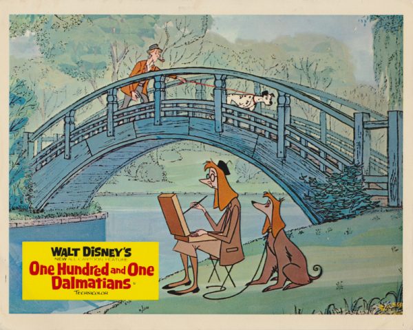 One Hundred and One Dalmatians (1961) UK Front of House Card A