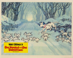 One Hundred and One Dalmatians (1961) UK Front of House Card B