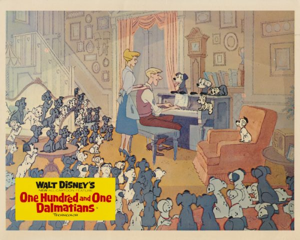 One HuOne Hundred and One Dalmatians (1961) UK Front of House Card Dndred and One Dalmatians (1961) UK Front of House Card C