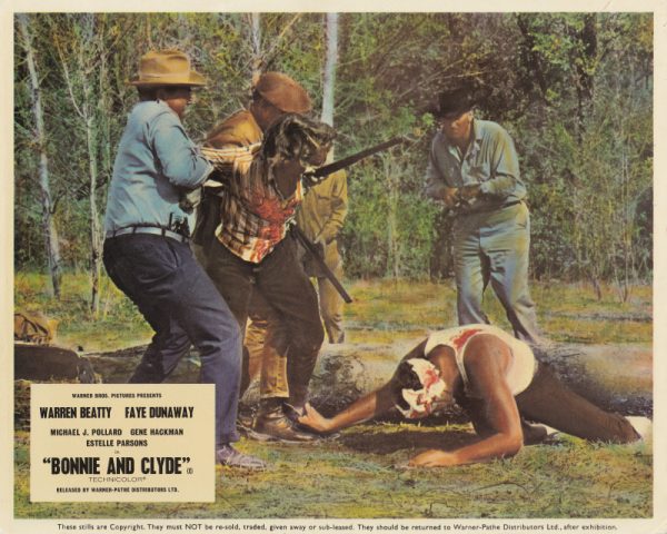 A scene from the 1967 crime classic: Bonnie and Clyde