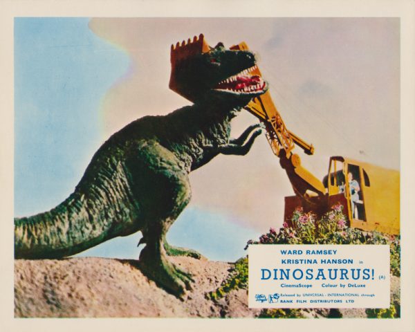 Dinosaurus! (1960) vintage UK "Front of House" lobby card