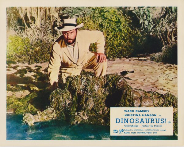 Dinosaurus! (1960) vintage UK "Front of House" lobby card
