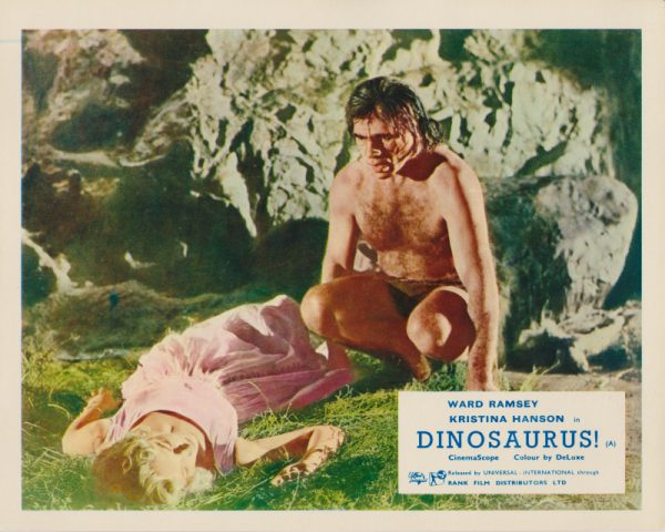 Dinosaurus! (1960) vintage UK "Front of House" lobby card