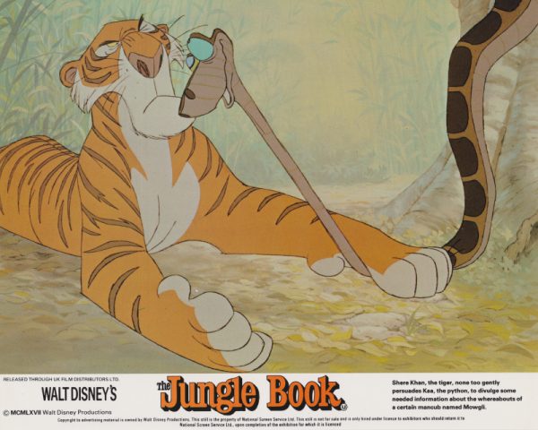 The Jungle Book (1967) [1983 re-release] Card G