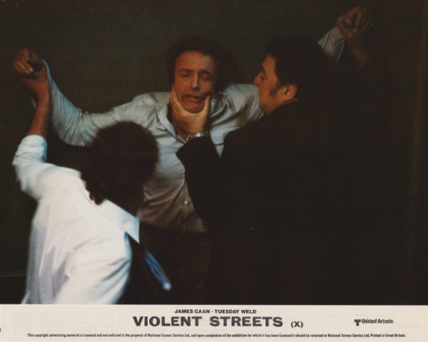 James Caan taking a beating in Michael Mann's "Thief"