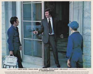 A scene from the 1974 film "11 Harrowhouse"