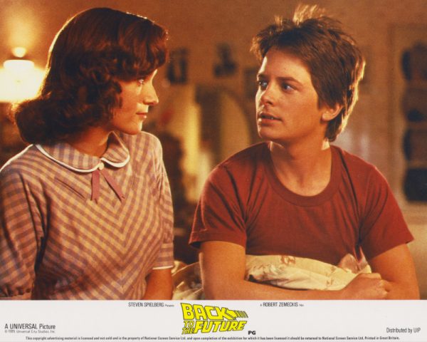 Lea Thompson and Michael J. Fox