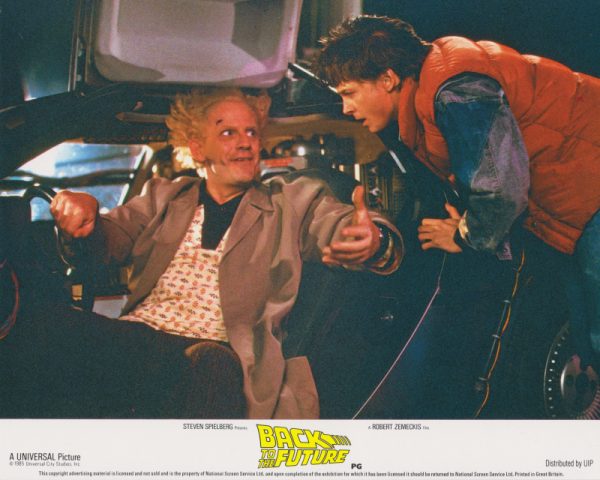 Christopher Lloyd and Michael J. Fox