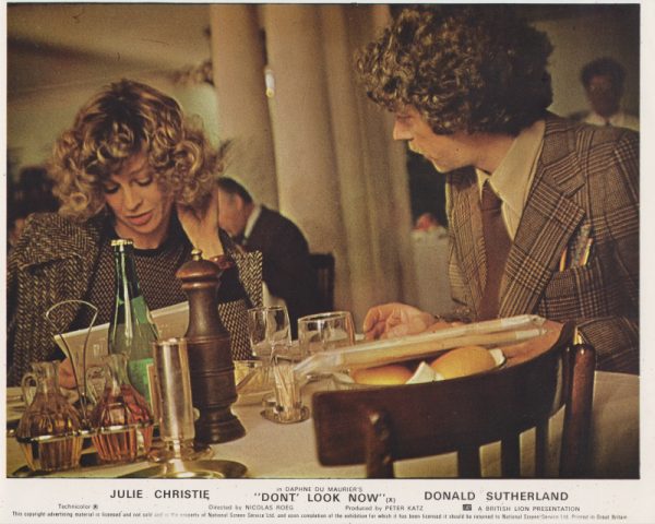 Julie Christie with Donald Sutherland