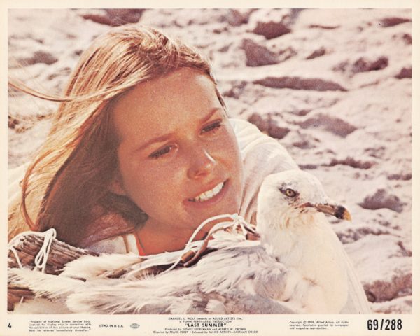 #4: Barbara Hershey in a scene from "Last Summer" (1969)