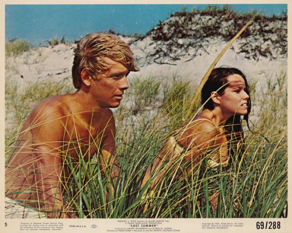 #5: Bruce Davison and Barbara Hershey in a scene from "Last Summer" (1969)