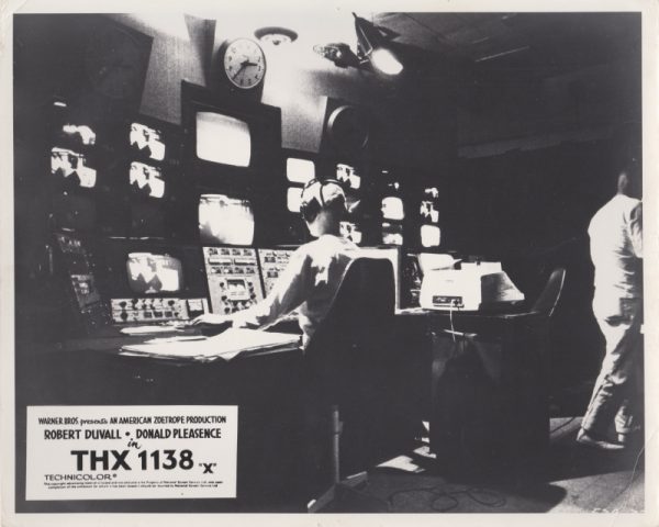 A scene from George Lucas' directorial debut "THX 1138" (1971)