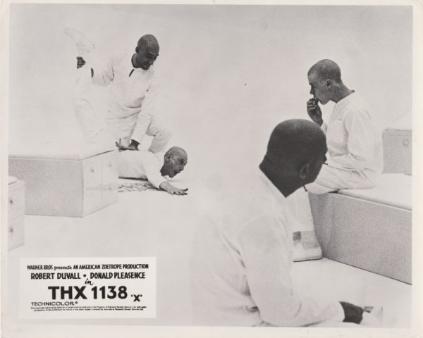 A scene from George Lucas' directorial debut "THX 1138" (1971)