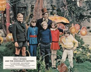 Willy Wonka and the Chocolate Factory (1971) UK Front of House Lobby Card G