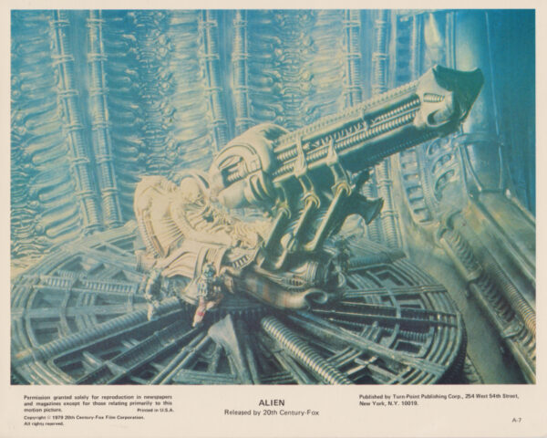 Another of HR Giger's memorable designs