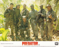 The full platoon from Predator (1987)