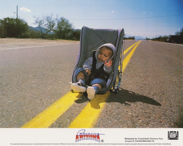 A scene from Raising Arizona (1987)