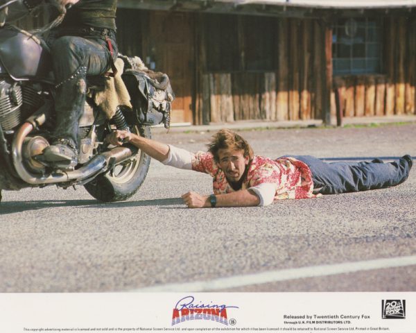 Nicolas Cage in Raising Arizona
