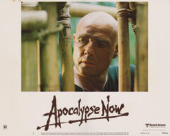 A lobby card featuring Marlon Brando in Apocalypse Now (1979)