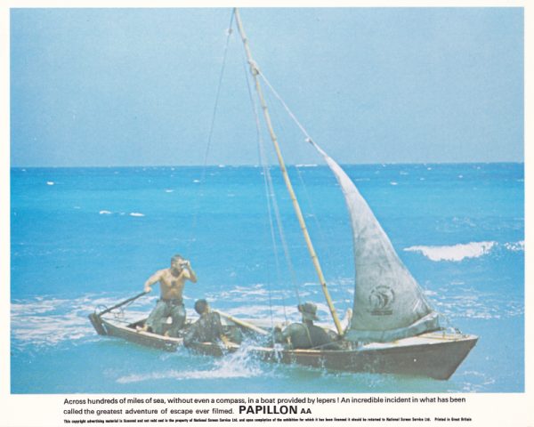 Across hundreds of miles of sea, without even a compass, in a boat provided by lepers...