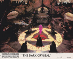 A vintage colour lobby card from The Dark Crystal (1982)