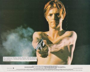 David Bowie stars as Thomas Jerome Newton.