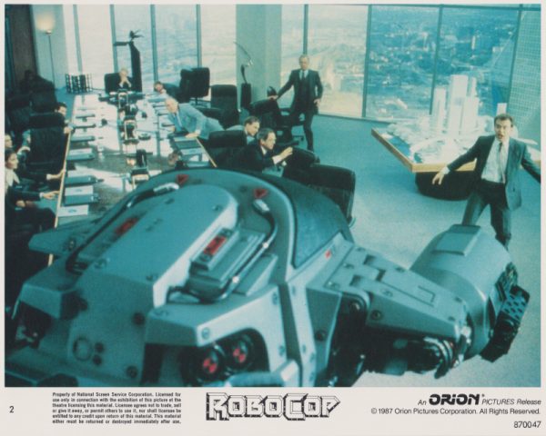 RoboCop Lobby Card #02