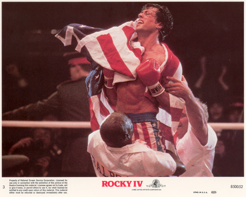 Rocky IV - 1985 - Original Movie Poster - Art of the Movies