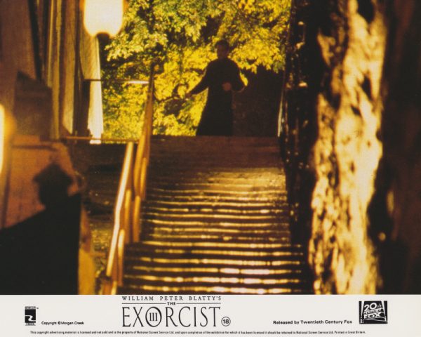 The iconic steps from The Exorcist