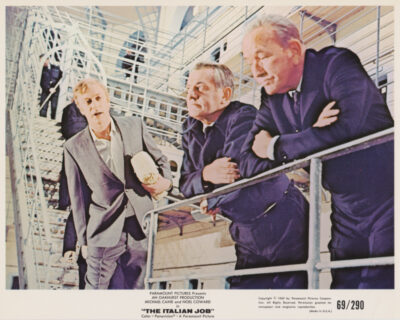 The Italian Job (1969) vintage American cinema Lobby Card