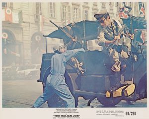 A scene from The Italian Job (1969)