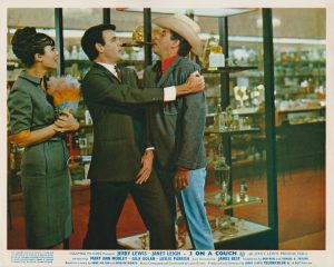 Mary Ann Mobley and James Best with Jerry Lewis