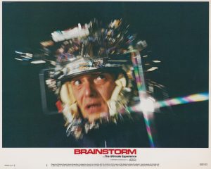 A vintage USA lobby card featuring a scene from Brainstorm (1983)