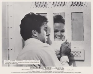 Dustin Hoffman with Valerie Perrine in "Lenny" (1974)