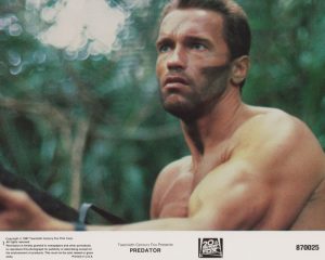 Card 01: Arnold Schwarzenegger as Major Alan "Dutch" Schaefer