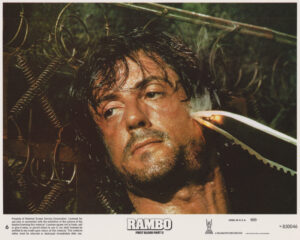 Rambo being tortured