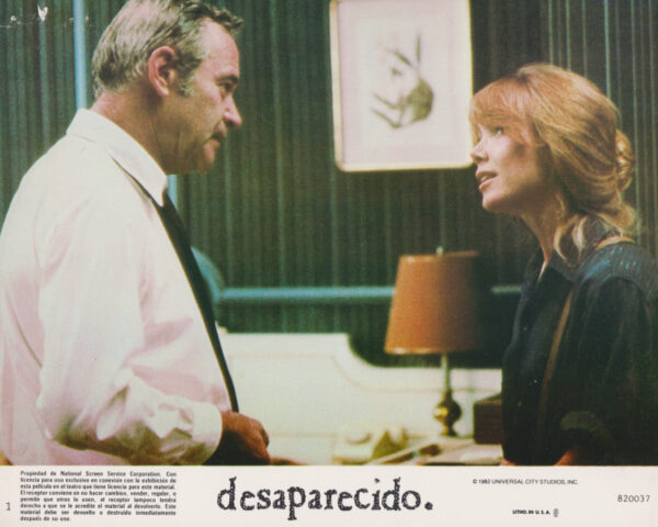 Jack Lemmon with Sissy Spacek in "Missing" (1982)