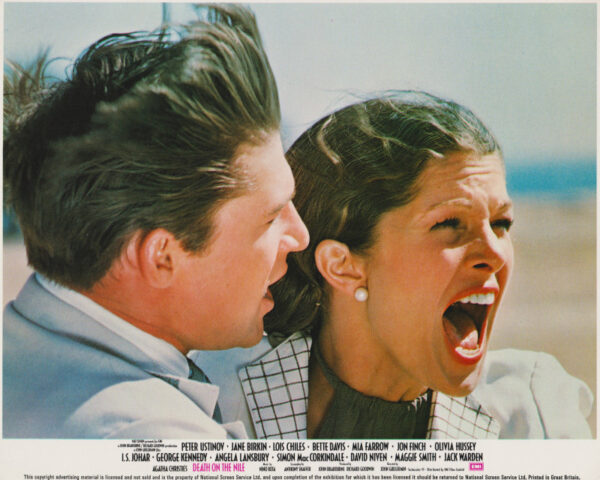 Simon MacCorkindale and Lois Chiles