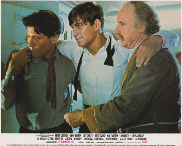 Jon Finch, Simon MacCorkindale and Jack Warden
