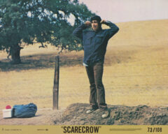 Vintage cinema lobby card for Scarecrow (1973) featuring Al Pacino (Card #4)