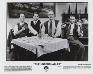 A classic publicity still for The Untouchables (1987)