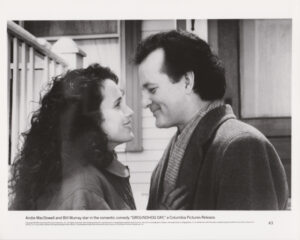 Andie MacDowell and Bill Murray