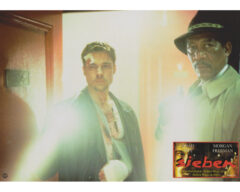 Brad Pitt and Morgan Freeman in Seven (1995)