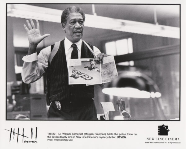 Morgan Freeman stars as Lt. William Somerset