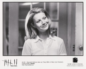 Gwyneth Paltrow starring as Tracy Mills in Se7en (1995)