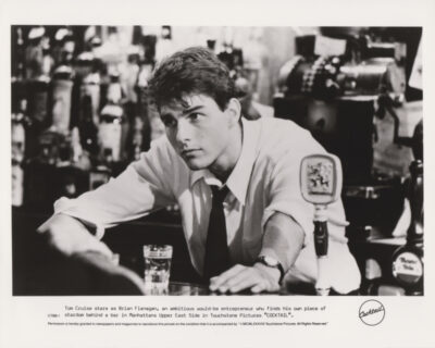 Tom Cruise stars in Cocktail (1988)