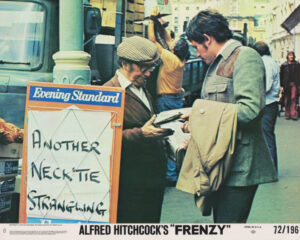 Frenzy (1972) USA Lobby Card 08 NSS Release 72/196