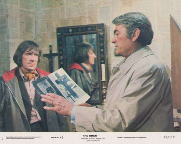 Card #1: David Warner with Gregory Peck