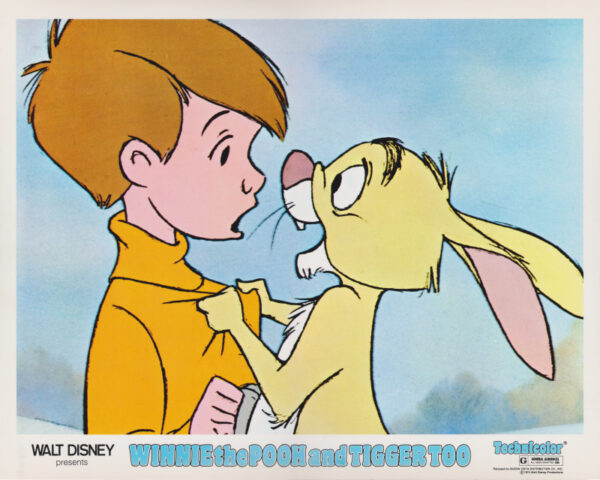 Christopher Robin with Rabbit